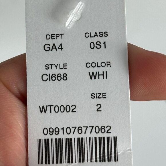 J.Crew Stretch Twill Corset Midi Dress in White - Picture 3 of 8